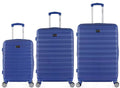 Di Roma King Navy Blue 3pc Luggage Set