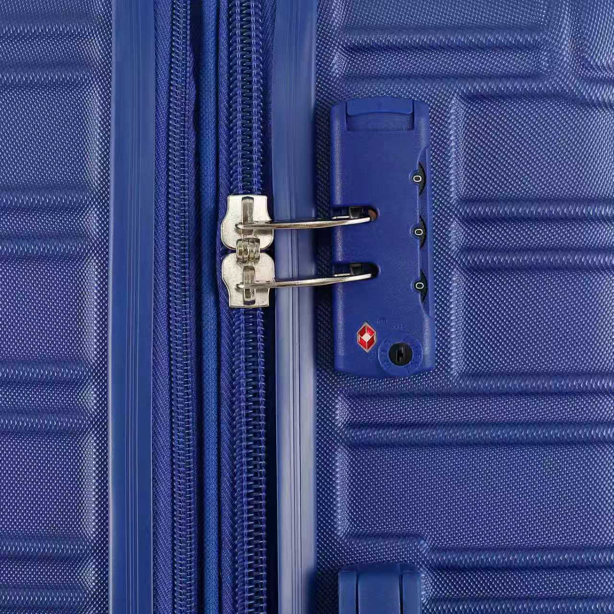 Di Roma King Navy Blue 3pc Luggage Set
